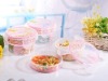 Double layer plastic fresh container,food container