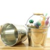 Wholesale zinc bucket with wood handle