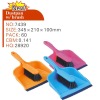 Wholesale 2010 new design plastic dustpan set with brush