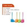 Wholesale Popular shoes shape plastic toilet brush