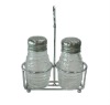 Wholesale Pair Glass-Cruets & Stainless Steel Rack