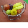 metal fruit display stand small fruit gift basket iron wire fruit holder