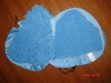Wholesale coral microfiber steam mop pad