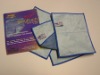 Wholesale gray microfiber cleaning towel