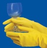 Wholesale Flock Lined Latex Household Gloves