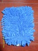 Wholesale 100%polyester double sides chenille cleaning gloves