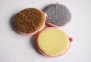 multi-color kitchen cleaning sponge,sponge scrubber,kitchen sponge scourer