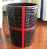 Wholesale Pu leather Dustbin