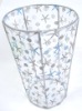 Wholesale round pvc trash can