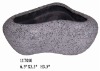 Wholesale Grey Disposable Polyresin Plant Flower Pots