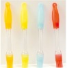 Wholesale With a reservoir in plastic handle Silicone Brush