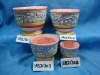Wholesale Resin small clay glazed pots