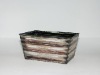 Wholesale Antique metal flower container for gaeden decoration