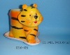 Ceramic tiger figurine