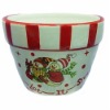 Wholesale Useful Dolomite Snowman Flower Pot