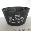 Wholesale Garden wooden planter pot