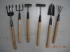 Wholesale wood handle garden tools set