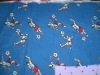 100% Cotton Printed Flannel fabric