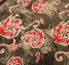 printed microfiber fabric / poly washed velvet fabric