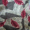 100% polyesyer printed velour fabric