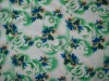 100% polyester printed high velour