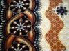 100% polyester printed embossed high velour