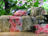 Wholesale reactive print quilt/duvet cover/sheet set