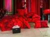 Wholesale reactive print quilt/duvet cover/sheet set