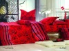 Wholesale reactive print quilt/duvet cover/sheet set