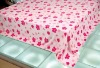 Wholesale printed polyester fleece blanket and quilt set