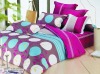 Wholesale reactive print quilt/duvet cover/sheet set