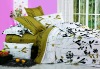 Wholesale reactive print quilt/duvet cover/sheet set