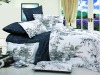 reactive print quilt/duvet cover/sheet set