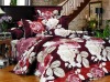 reactive print quilt/duvet cover/sheet set