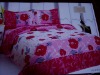 Wholesale 100% microfiber bedding set(70gsm)