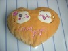 Wholesale stuffed soft heart shaped pillow
