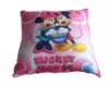 Pink home sofa/bed pillow