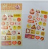 Puffy self-adhesive Sticker
