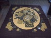 Wholesale printed floral cotton brush bed sheet