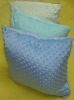 Wholesale solid ferny leaves micro fleece pillow cover