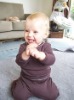 Wholesale organic cotton baby bodysuits/ baby sleepsuits/ baby night wear