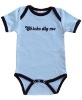 Wholesale organic cotton baby bodysuits/ baby sleepsuits/ baby night wear