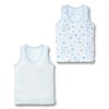 Wholesale soft hand 100%cotton baby vest, baby garment