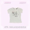 short sleeves summer shirt baby clothes c056