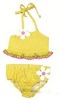 Wholesale baby Infant Toddlers boy girl Funtasia Too Girls Yellow Two Piece Bathing Suit - Daisies bibs Clothing dresses baby sleeping bag