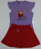 Girls dress 2pcs set