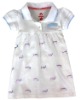 Wholesale organic cotton baby girl's dress /skirt