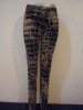 Wholesale leopard lady's tight leggings/outdoor short pants/baby legging tight pants
