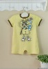 Wholesale 2011 summer new arrival baby romper cotton short sleeve embroider sunsuit