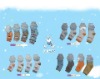 Wholesale 2011 80% cotton with 20% spandex short boy baby socks